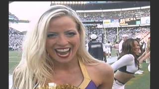 Madden NFL 2005 Ravens One Cheerleader Cameo Intro [upl. by Nylirek]