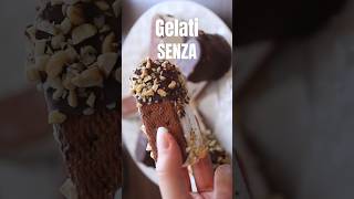 SENZA GELATIERA FACILE e VELOCE MAXIBON  BISCOTTO GELATO fatto in casa SENZA LATTICINI E UOVA [upl. by Terle471]