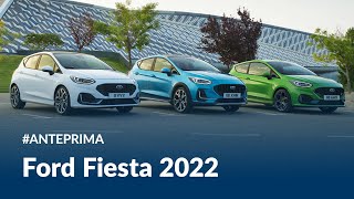 Ford Fiesta 2022 rinuncia al diesel aggiunge tecnologia sicurezza [upl. by Aicele]