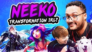 NEEKO TRANSFORMATION IRL ft Huhi  APHROMOO [upl. by Kohler82]