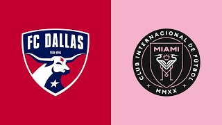 HIGHLIGHTS FC Dallas vs Inter Miami CF  August 6 2023 [upl. by Adnirol]