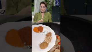 😲Bushra Ansari k father ne pakwaya karely mein chiken  chicken Karela recipeshorts​ youtubeshorts [upl. by Ahsahs]