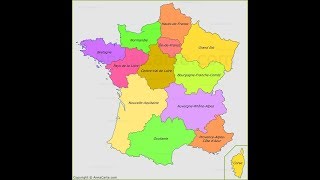 Régions de France [upl. by Baugh]