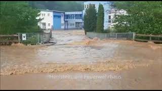 Unwetterchaos im Kreis Birkenfeld [upl. by Fromma]