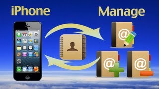 How to manage iPhone Contacts amp backup my iPhone contacts on Windows with best contact manager [upl. by Aniroc]