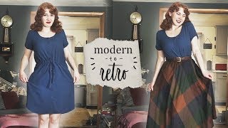 Modern to Retro Challenge thredUP Edition [upl. by Aicenod]