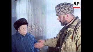 RUSSIA CHECHNYA RUSSIAN PRISONER REUNITED [upl. by Kimber]