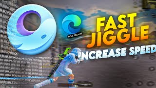 New Jiggle Secret Setting  PUBG MOBILE Fast Movement [upl. by Nawoj958]