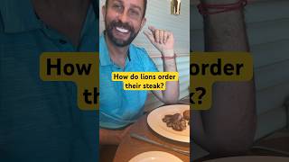 Steak Jokes How to lions order their steaks dadjokes [upl. by Papke]