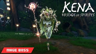 Mage Boss Fight  Kena Bridge of Spirits  Gameplay Walkthrough [upl. by Obmar340]