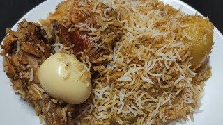 সহজ চিকেন দম বিরিয়ানি রেসিপি  Kolkata style chicken biryani [upl. by Daph]