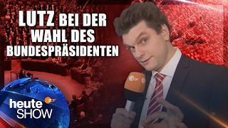 Lutz van der Horst bei der Wahl Steinmeiers zum Bundespräsidenten  heuteshow vom 17022017 [upl. by Ojyllek]