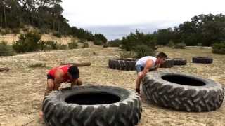 The Green Mile  The Power Park Fitness OCR Obstacle Course [upl. by Aelber]