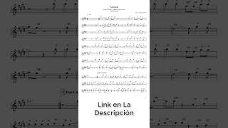 Adonai Partitura Saxofón Alto Tenor Soprano Trompeta Flauta y Violín [upl. by Ibba]