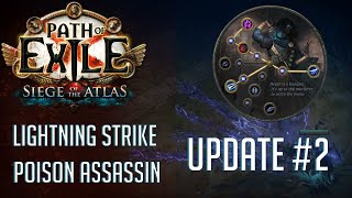 Path of Exile 317 Lightning Strike Poison Assassin  Day 4 Build Diary [upl. by Photina]