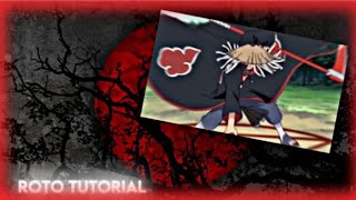 How to make rotos like Xandros in Capcut  Capcut  AMV  Roto  Tutorial  Xandros [upl. by Ahl]