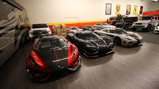 Taking Delivery of a Koenigsegg Regera and Two Agera RS [upl. by Neelrad739]