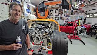 RCR GT40 Build Ep27 Clutch Install Part 1 [upl. by Helbonna]