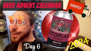 Beer 52  Xmas Advent Calendar  Day 6  “Tmavé Pivo Black Lager” BenWoViews [upl. by Neelav]