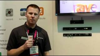 InfoComm 2012 Crestron Shows Off the HD Lecture Capture [upl. by Koenraad331]