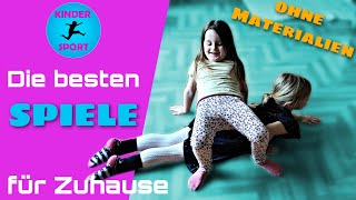 7 fun Games without material  No equipment no problem  Die besten 7 Spiele ohne Materialien [upl. by Emlen]