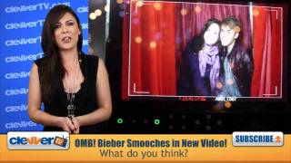 Who Does Justin Bieber Kiss in Mistletoe Music Video [upl. by Ultun]