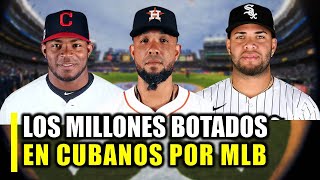 LOS MILLONES BOTADOS EN PELOTEROS CUBANO  JOSE ABREU YASIEL PUIG YOAN MONCADA [upl. by Lou]