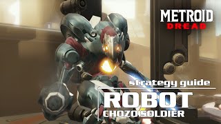 Robot Chozo Soldier Boss Metroid Dread Strategy Guide [upl. by Tybald]