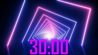 30 minute timer with electronic music [upl. by Eniamrehs]