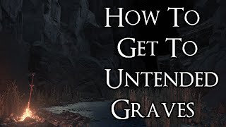 Dark Souls 3 How To Get To Untended Graves [upl. by Cutlip29]