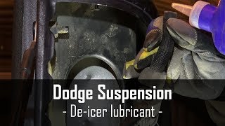 DODGE air suspension DeIcinglubricant [upl. by Esbensen709]