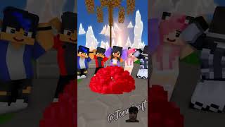 CHICKEN WINGS MEME DANCE APHMAU KC ZANE AARON EIN minecraftanimation minecraftshorts [upl. by Weibel817]