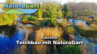 KurzInfo Teichbau mit NaturaGart [upl. by Wootan673]