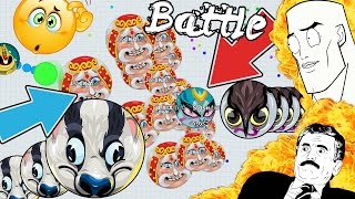 Agario  BIGGEST GLITCHED BATTLE EVER POWER OF POPSPLIT  BEST TROLLING MOMENTS Agario [upl. by Misty101]