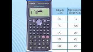 calculo de media mediana y moda casio 82wmv1 [upl. by Pietro360]