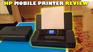 HP OFFICEJET 200 MOBILE PRINTER REVIEW 2023 PORTABLE WIRELESS amp MOBILE PRINTING [upl. by Henig]