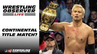 Lets talk about the Continental title situation  AEW Dynamite  Wrestling Observer Live [upl. by Eyahc]