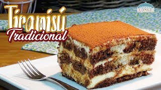 Tiramisú tradicional ¡Riquísimo Receta fácil y SIN HORNO Loli Domínguez  Cómo Hacer Tiramisú [upl. by Dyanne156]