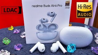 Realme Buds Air 6 Pro Unboxing And Review  Best TWS Under 5000 [upl. by Amihc139]