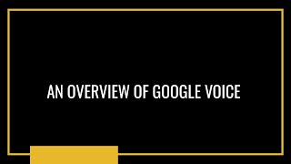 A Brief Overview of Google Voice for Google Workspace [upl. by Eserahs267]