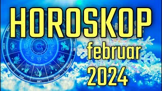 HOROSKOP za FEBRUAR 2024  svi horoskopski znaci [upl. by Hennie]