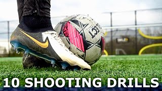 Become CLINICAL With These Shooting Drills  10 Finishing Exercises To Help You Score More Goals [upl. by Yamauchi947]