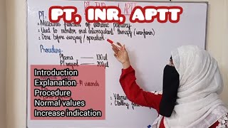 PT  APTT  INR  Prothrombin time test  Activated partial thromboplastin time test  hematology [upl. by Tyrus]