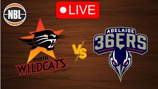 🔴 Live Perth Wildcats vs Adelaide 36ers  Live Play by Play Scoreboard [upl. by Jovi]