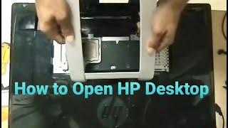 How to Open an HP Touchsmart Desktop Computer All in One [upl. by Aeslehc]