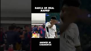 Real Madrid VS Barcelona  asf in comments barcelona realmadrid [upl. by Ahsilem]