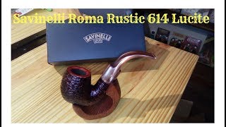 Savinelli Roma Rustic 614 Lucite [upl. by Michal]