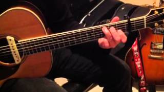 Guitare acoustique utilisation capodastre [upl. by Adnohsel]