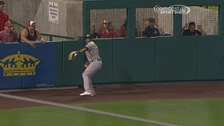 Cespedes makes another incredible throw [upl. by Even]