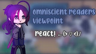 Omniscient readers viewpoint react 1 probably continue if its popular [upl. by Larok273]